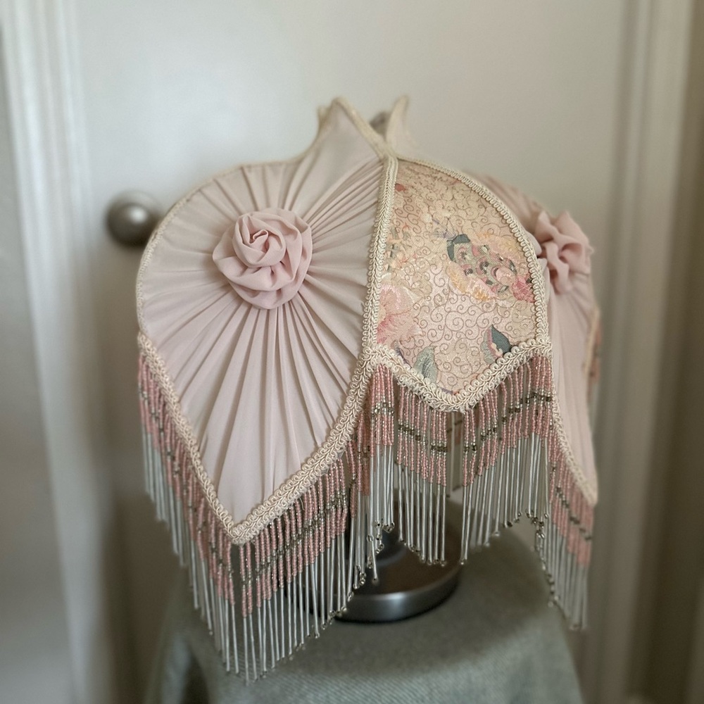 Victorian Parlor Lamp Style Lamp Shade - Picture 4 of 13